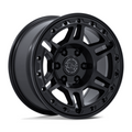 Black Rhino Hard Alloys Vanguard 20x9 Matte Black Wheel with 6x139.7 Bolt Pattern and +15 Offset