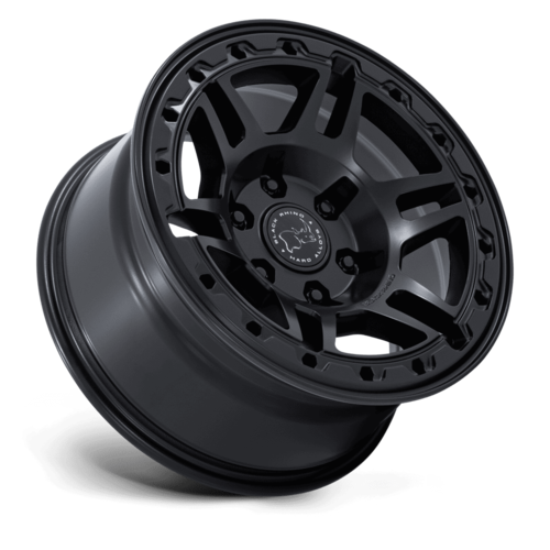 Black Rhino Hard Alloys Vanguard 20x9 Matte Black Wheel with 5x130 Bolt Pattern and +15 Offset