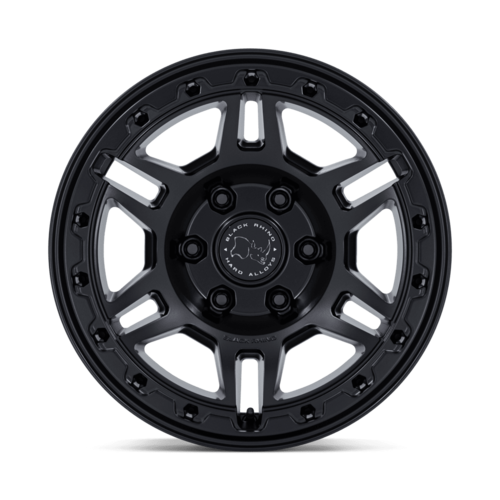 Black Rhino Hard Alloys Vanguard 20x9 Matte Black Wheel with 6x139.7 Bolt Pattern and +15 Offset