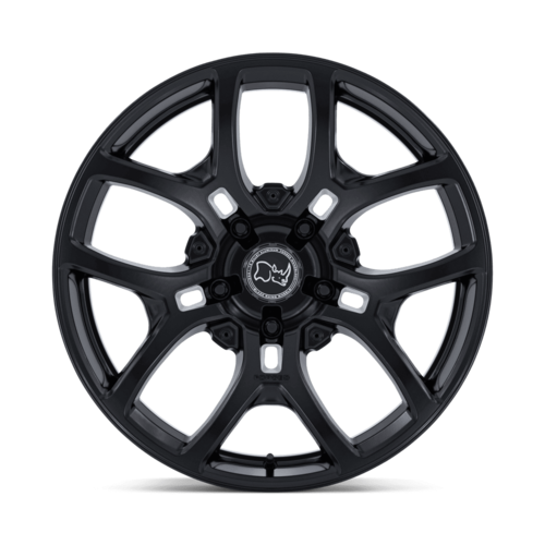 Black Rhino Hard Alloys BR406 Rockledge 20x8.5 Matte Black Wheel