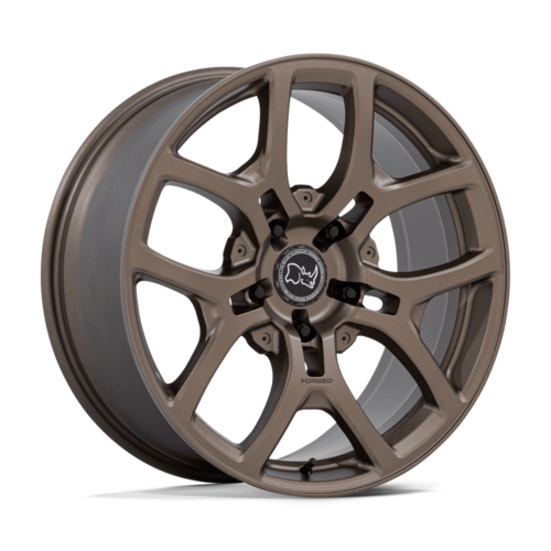 Black Rhino Hard Alloys BR406 Rockledge 20x8.5 Matte Bronze Wheel with 5x139.7 Bolt Pattern and +35 Offset