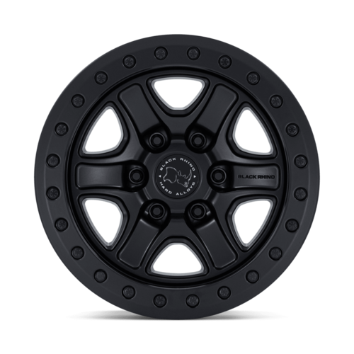 Black Rhino Hard Alloys Echo Trail Lock 17x8.5 Matte Black Beadlock Wheel