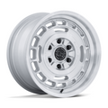 Black Rhino Hard Alloys Vagabond 17x8.5 Inch Silver Gloss Wheels with Machined Face and 6x139.7 Bolt Pattern