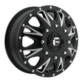 Fuel 1PC D513 Throttle 17x6.5 Inch Matte Black Milled Wheel with 8x210 Bolt Pattern and +129 Offset