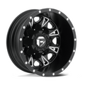 Fuel 1PC D513 Throttle 17x6.5 Inch Matte Black Milled Wheel with 8x200 Bolt Pattern and -140 Offset