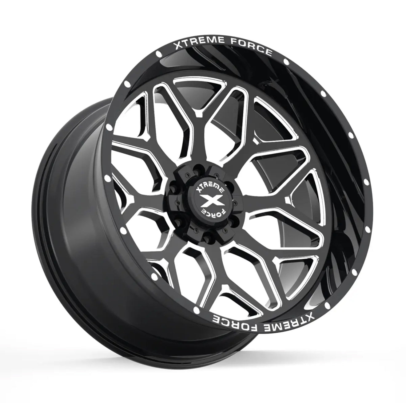 20X10 XTREME FORCE XF-12 WHEELS 6X5.5(139.7) & 6X135 -25 Offset