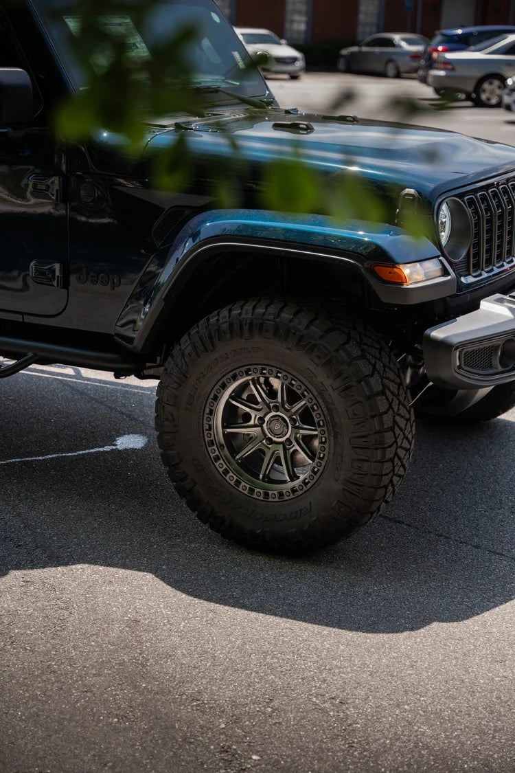 ARENA A103 MISSION WHEELS 8X180 - SATIN GUNMETAL WITH BLACK LIP