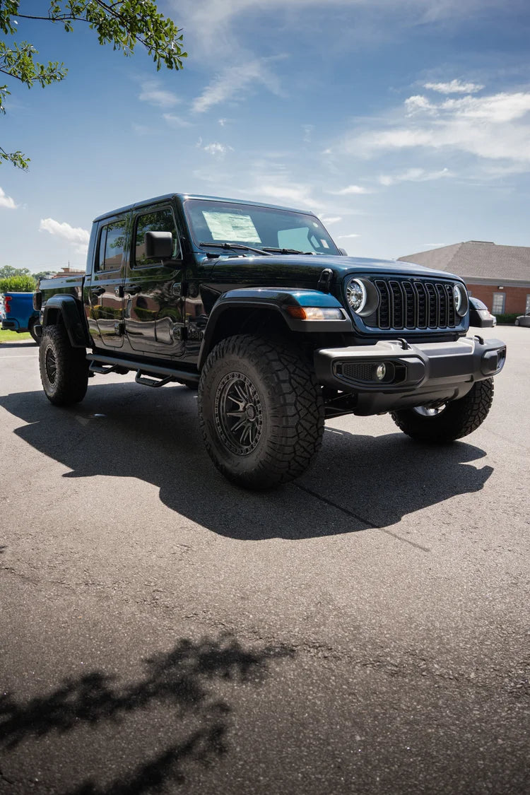 ARENA A103 MISSION WHEELS 8X180 - SATIN GUNMETAL WITH BLACK LIP