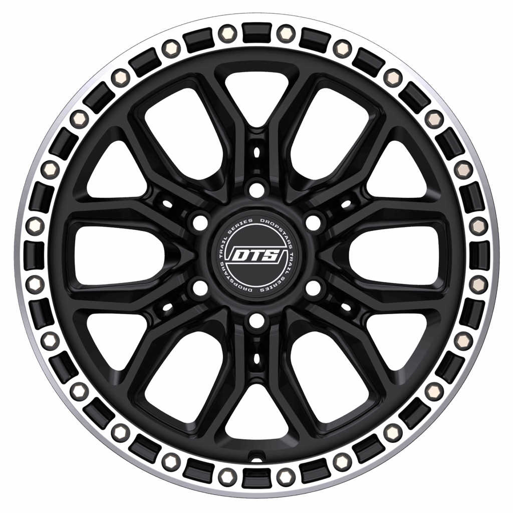 Dropstars Trail Series 20x9 Cast Aluminum Wheel with 6x135 Bolt Pattern and +00 Offset