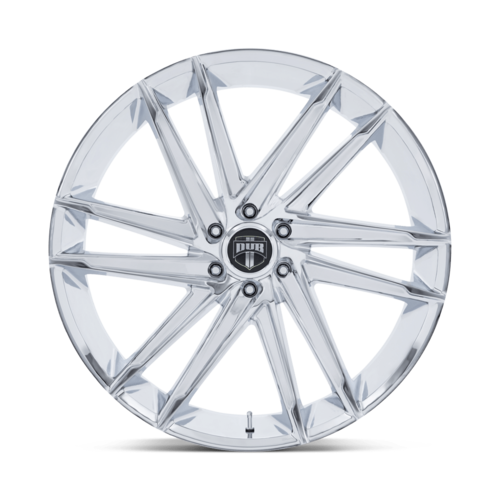 DUB 1PC DC275 BLAZE 26-Inch Chrome Wheel with 10-Inch Width and 6x139.7 Bolt Pattern