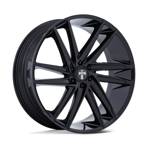DUB 1PC DC275 BLAZE 26-Inch Gloss Black Off-Road Wheel with 6x139.7 Bolt Pattern and +25 Offset