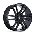 DUB 1PC DC275 BLAZE 26x10 Inch Gloss Black Wheel with 6x135 Bolt Pattern and +30 Offset