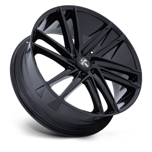 DUB 1PC DC275 BLAZE 24x10 Inch Gloss Black Wheel with 6x135 Bolt Pattern and +30 Offset
