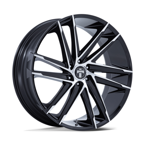 DUB 1PC DC275 BLAZE 26x10 Inch Gloss Black Machined Wheel with 6x135 Bolt Pattern and +30 Offset