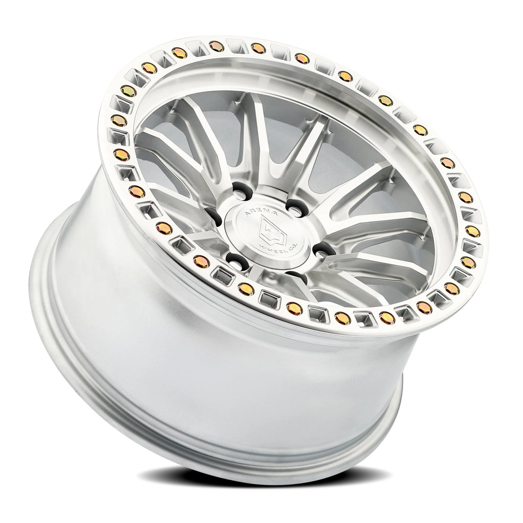 ARENA A103 MISSION WHEELS 6X135 - GLOSS SILVER MACHINED