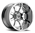 Gear Off Road 762C Pivot 18x9 Cast Aluminum Wheel with 6x5.50 Bolt Pattern and +18 Offset
