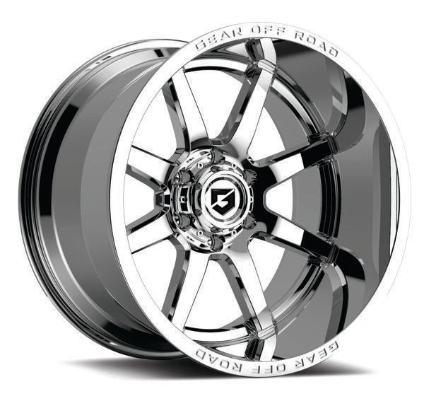 Gear Off Road 762C Pivot 18x9 Cast Aluminum Wheel with 6x5.50 Bolt Pattern and +18 Offset