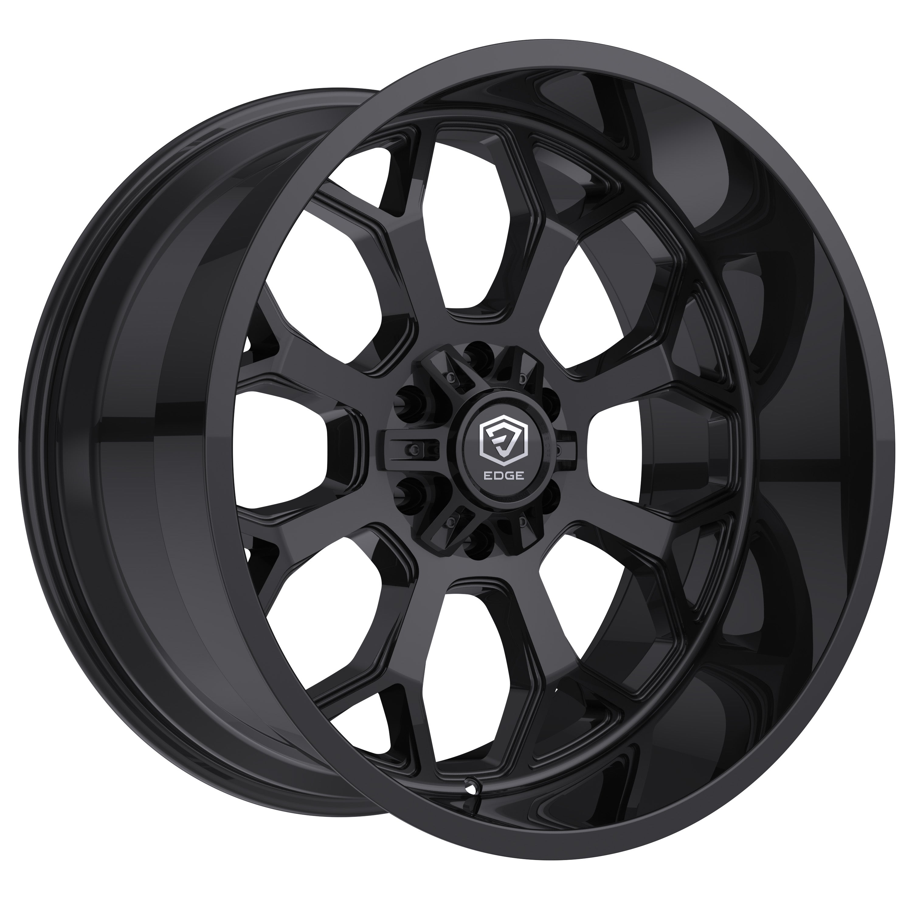 Edge Off Road 301B 20x10 Cast Aluminum Wheel with 6x135 / 6x5.50 Bolt Pattern, -19 Offset