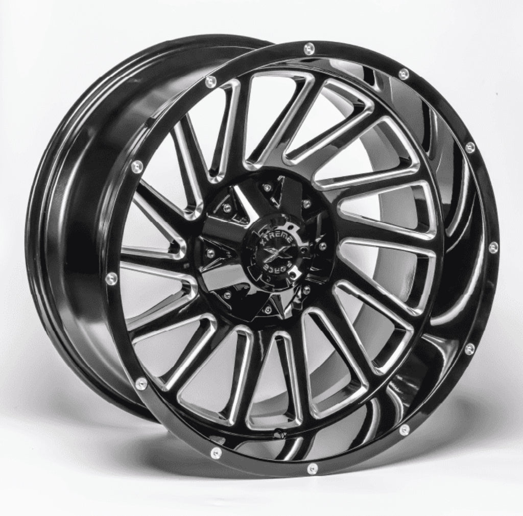 20X10 XTREME FORCE TWIST WHEELS 6X5.5(139.7) & 6X135 -25 Offset