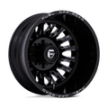 Fuel 1PC D868 ARC Dually 20x8.25 Gloss Black Milled Wheel with 8x165.1 Bolt Pattern and -201 Offset