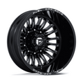 Fuel 1PC D868 ARC Dually 22x8.25 Inch Gloss Black Milled Off-Road Wheel