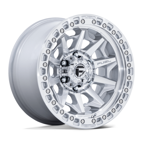 Fuel 1PC D883 COVERT 20x9 Silver with Machined Face Wheel