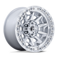 Fuel 1PC D883 COVERT 17x8.5 Silver Machined Face Wheel with 6x139.7 Bolt Pattern and +14 Offset
