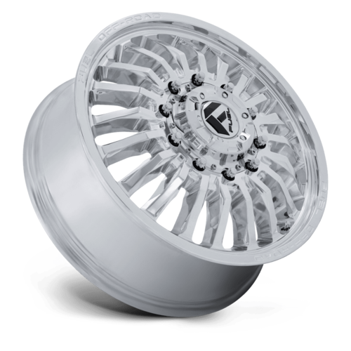 Fuel 1PC D891 ARC DUALLY 22x8.25 Polished Aluminum Wheel with 10x225 Bolt Pattern and +104 Offset
