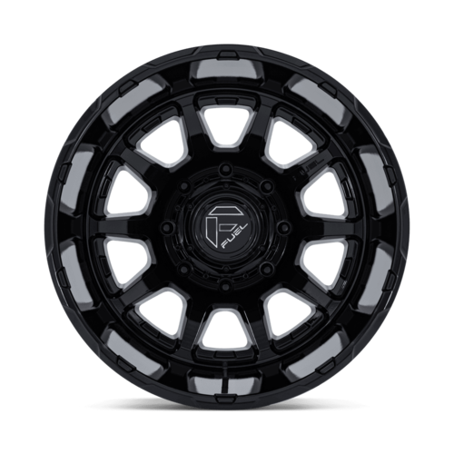 Fuel 1PC D911 Circuit Dually 22x8.25 Gloss Black Wheel with 8x210 Bolt Pattern and -221 Offset