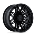 Fuel 1PC FC404 MUTINY 20x9 Matte Black with Gloss Black Lip Wheel