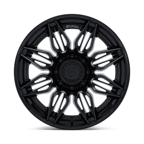 Fuel 1PC Mutiny 20x9 Matte Black with Gloss Black Lip Wheel (Part FC404MX20908801)