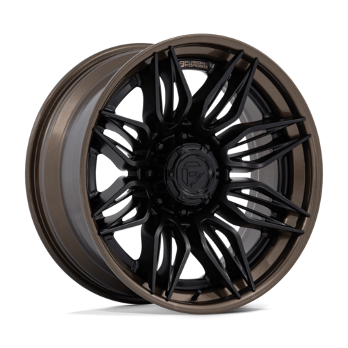 Fuel 1PC FC404 MUTINY 20x9 Matte Black with Gloss Bronze Lip Wheel