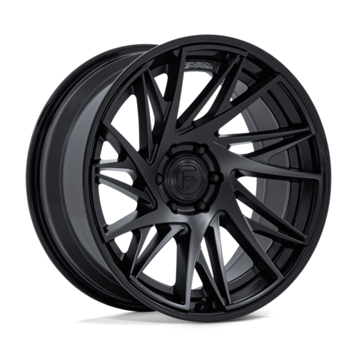 Fuel 1PC Dynamo 20x9 Matte Black Wheel with Gloss Black Lip - 5x127 Bolt Pattern, +1 Offset, 71.50mm Center Bore