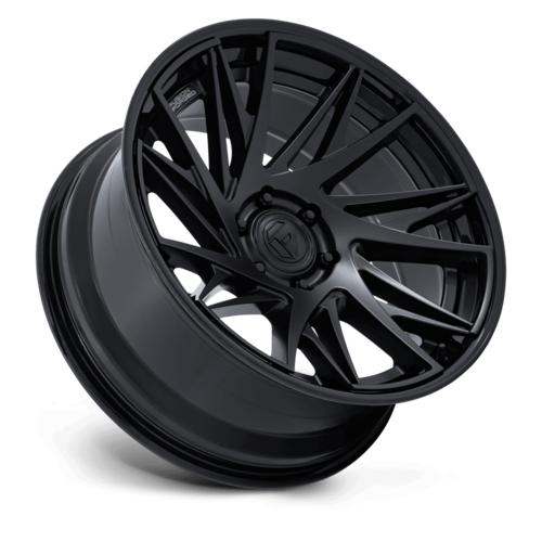 Fuel 1PC Dynamo 22x10 Matte Black with Gloss Black Lip Wheel - 5x127 Bolt Pattern, -18 Offset, Center Bore 71.50