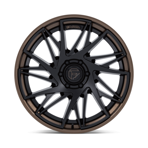 Fuel 1PC Dynamo 20x9 Inch Matte Black with Gloss Bronze Lip Wheel (Part #FC405MZ20906801)