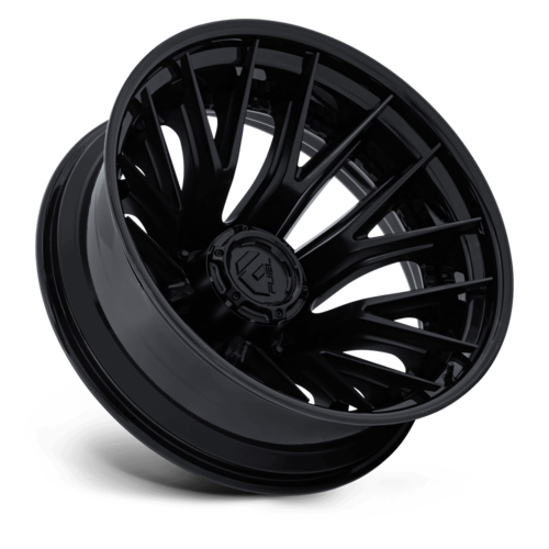 Fuel 1PC Catalyst Dually 22x8.25 Matte Black with Gloss Black Lip Wheel - 8x210 Bolt Pattern, -221 Offset, 154.3 Center Bore
