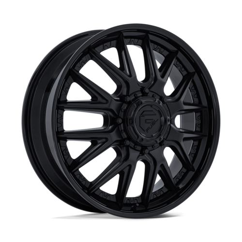 Fuel 1PC D406 Catalyst Dually 24x8.25 Matte Black with Gloss Black Lip Wheel - 8x210 Bolt Pattern, +105 Offset