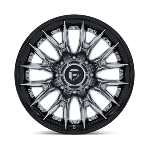 Fuel 1PC D407 Catalyst Dually 20x8.25 Chrome with Gloss Black Lip Wheel