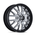 Fuel 1PC Catalyst Dually 22x8.25 Chrome with Gloss Black Lip, 8x210 Bolt Pattern, +105 Offset