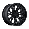Fuel 1PC FC409 HIVE 20x9 Matte Black with Gloss Black Lip Wheel - 6x135 Bolt Pattern, +1 Offset