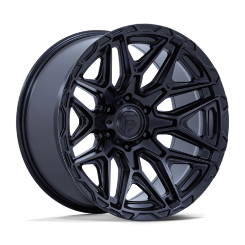 Fuel 1PC FC885 Injector Matte Black Wheel with 20x9 Inch Size, 6x139.7 Bolt Pattern, +20 Offset and 106.10 Center Bore