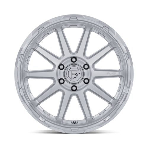 Fuel 1PC FC887 Circuit 20x9 Inch Gloss Silver Machined Face Wheel with 6x135 Bolt Pattern and 87.10mm Center Bore