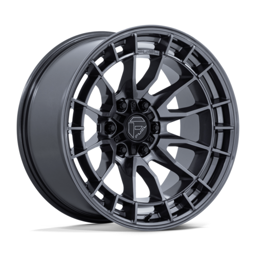 Fuel 1PC FC888 REVOLT 18x9 Gloss Gunmetal Wheel with 6x139.7 Bolt Pattern and +20 Offset