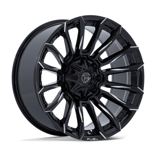 Fuel 1PC FC889 BLADE 20x9 Inch Gloss Black Milled Wheel with 8x180 Bolt Pattern