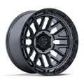 Fuel 1PC FC890 RAIL 20x10 Gloss Gunmetal with Black Lip - 5x127 Bolt Pattern, -18 Offset