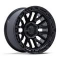 Fuel 1PC FC890 Rail 17x9 Matte Black with Gloss Black Lip - 6x139.7 Bolt Pattern, -12 Offset, 106.10 Center Bore