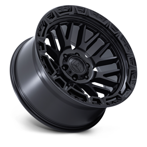 Fuel 1PC FC890 RAIL 20x10 Matte Black with Gloss Black Lip - 5x127 Bolt Pattern, -18 Offset, 71.50 Center Bore