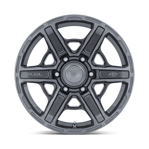 Fuel 1PC Gambit 17x8.5 Silver Platinum Alloy Wheel with 6x139.7 Bolt Pattern and +0 Offset