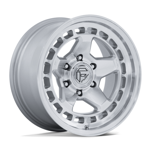 Fuel 1PC FC894 CORE 17x8.5 Hyper Silver Machined Face Wheel with 5x127 Bolt Pattern and +25 Offset
