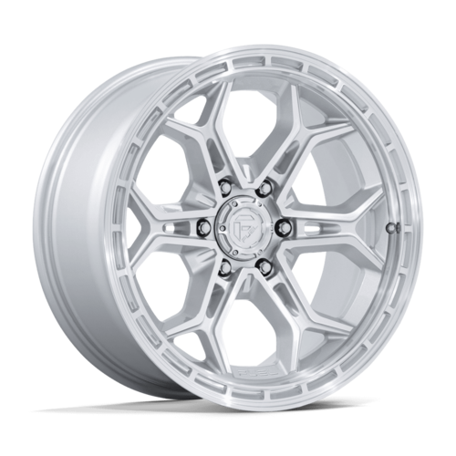Fuel 1PC Heathen 20x9 Inch Gloss Silver Machined Face Wheel with 6x139.7 Bolt Pattern and +20 Offset